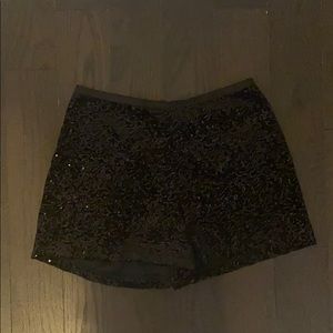 Sequin shorts